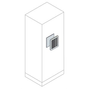 KIT REJILLA 105X105MM (AxH) 7035 1175204085 ABB