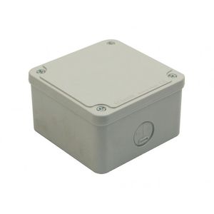 CAJA ESTANCA 2 SALIDAS 95x95x60MM IP44 LIBRE DE HALOGENOS Bemis 11235435 Bemis