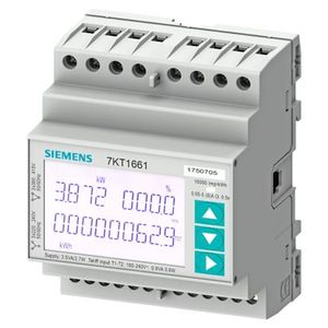 MEDIDOR MULTIF SENTRON  230V 5A PAC1600 MODBUS RTU PERFIL 2088909761 Siemens