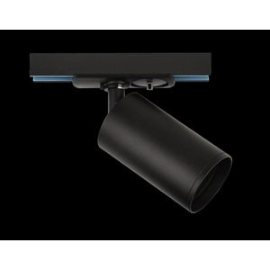 FOCO RIEL ALUMINIO 1xGU10 NEGRO 278604925 Darlux