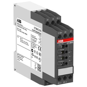 RELE TEMPORIZADOR MULTIFUNCION 2 C/O (0,05s-300h) 24V/220V AC/DC 22052285 ABB