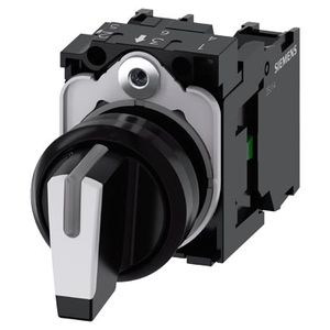 SELECTOR PLAST 3POS FIJO I-O-II  2NA NE B/TORN 2451261 Siemens