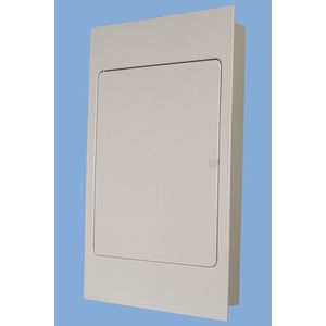 TABLERO MODULAR METALICO EMBUTIR 45 MODULOS DIN CAJA SIN CIZALLES, PUERTA METALICA ART. 6097-DSC 116097105 Saime