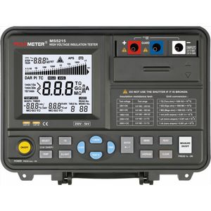 MEDIDOR RESISTENCIA AISLACION 5KV 2015229 Peakmeter