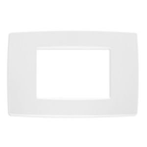 PLACA 3 MODULOS PARA CAJAS 3 MODULOS. TECNOPOLIMERO 96530176 Vimar