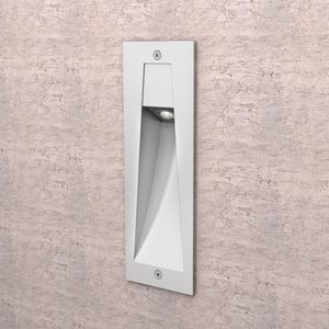 FOCO EXT EMB MURO LED 2,6W 32K 145LM ASIM IP65 PLATA 84273130 Disano