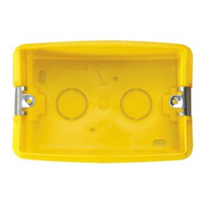 CAJA ALBANÌƒILERIA EMBUTIDA AMARILLA PLASTICO 503L STANDARD 117200302 Bticino