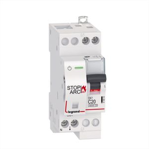INTERRUPTOR DX3/STOP ARC 1P+N 20A/6KA 41591404 Legrand