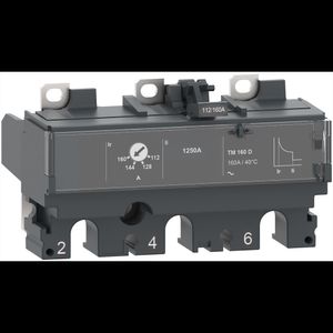 Unidad de disparo NSX160 AC 3P3D 160A TMD 163160559 Schneider Electric