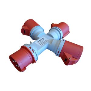 ADAPT IND MULT 3SAL 32A 380V 3P+T IP44 6403034 FNX