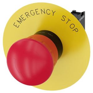 PULSADOR P/EMERG  22MM PLAST RO 1NC B/TORN 2451061 Siemens