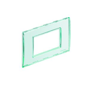 PLACA TRANSPARENTE 3 MODULOS LIVINGLIGHT 4803175108 Bticino