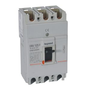 CAJA MOLDEADA SIN REGULACION DRX 125N - 20KA 415V 80A 2725704 Legrand