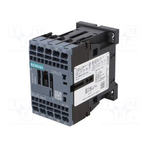 CONTACTOR AC3 3KW/400V 1NC DC 24V 3P S00 198161661 Siemens
