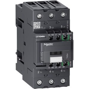 CONTACTOR  40A 100-250 VAC/DC 1NA +1NC 228128059 Schneider Electric
