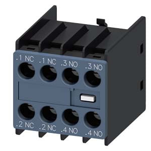 CONTACTOR DE POTENCIA. AC-3 9 A. 4 KW/400 V 1 NC. 24 V DC 3 POLOS. TAMANO S00 CONEXION POR RESORTE 228178861 Siemens