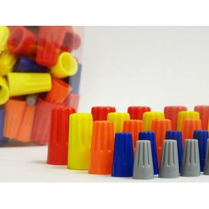 KIT CONECTOR CONICO 90 UNIDADES AZUL GRIS NARANJO AMARILLO ROJO 367203034 FNX