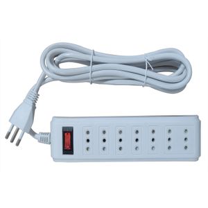 ALARGADOR ELECTRICO CON SWITCH 3 METROS 7P BLANCO 56403434 FNX