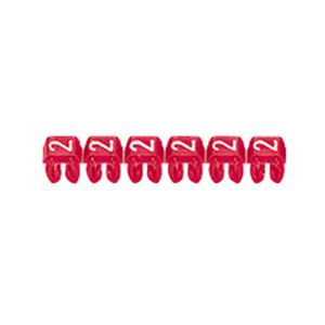 MARCA CAB3 0.5-1.5MM 2 ROJA TIRA 30U. T3821204 Legrand