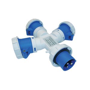 ADAPT IND MULT 3 SAL 16A 220V 2P+T IP67 6402434 FNX