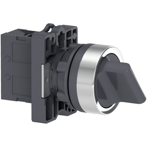 SELECTOR MET 22 MM 2 POSICIONES 1NO NEGRO CON MANETA CORTA 2759659 Schneider Electric