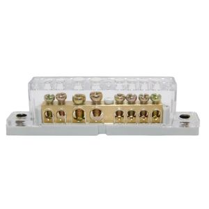 BORNE CONEXION CON AISLACION Y CUBIERTA 80A 2x16+ 6x10mm2  SAIME SG 36681505 Saime