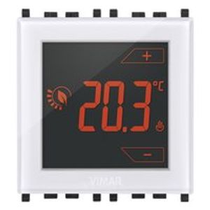 TERMOSTATO CON SALIDA DE RELE 2 MODULOS TACTIL 2950176 Vimar