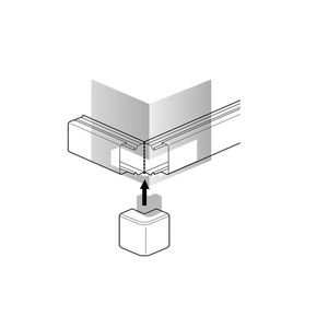 DLP-S ANG EXT 20X12 MM 63812204 Legrand