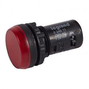 OSMOZ LED PILOTO MONOBLOCK 230V ROJO 2461104 Legrand