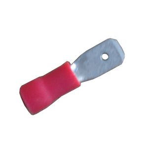 TERMINAL MACHO AISLANTE 22-16 AWG ROJO X BOLSA 100 UNIDADES 6501534 FNX