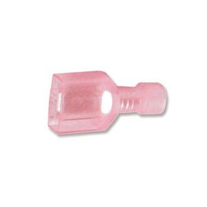 TERMINAL MACHO AISLANTE 22-16 AWG ROJO X BOLSA 100 UNIDADES 6700534 FNX