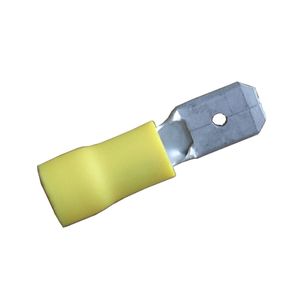 TERMINAL MACHO AISLANTE 12-10 AWG AMARILLO X BOLSA 100 UNIDADES 6505534 FNX