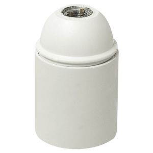 PORTALAMPARA E27. NIPLE M10X1 CON TORNILLO DE BLOQUEO. CAMISA LISA 21015476 Vimar