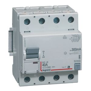 DIFERENCIAL DX3 4/40/300 B 41184804 Legrand