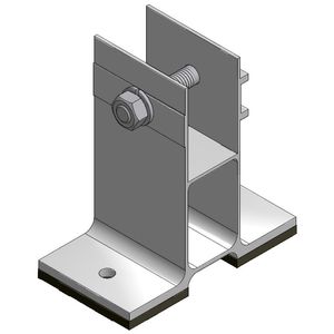 ANCLAJE PARA ESTRUCTURA COPLANAR TIPO GULPIYURI 2089300128 Alusin Solar