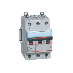 INTERRUPTOR MAGNETOTERMICO DX3 25 KA CURVA Z TRIPOLAR 40992504 Legrand