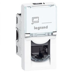 LCS2 HBRA MOD RJ45 1P CAT6A MOSAIC UTP 7657104 Legrand