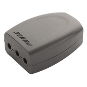 TOMA VOLANTE MOUSE 10A 250V 2P+T - NEGRO 181503 Schneider Electric