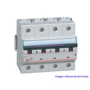 INTERRUPTOR MGNETOTERMICO DX3 50KA CURVA C TETRAPOLAR 41017904 Legrand