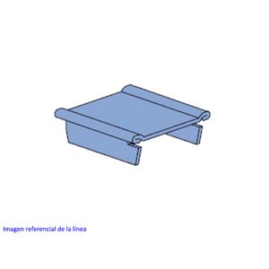 TAPA METAL EXT/RIEL  P-1280 EG 339910236 Unistrut