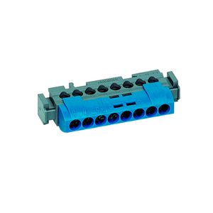 BARRA DE CONEXION COLOR AZUL 8X16MM2 117224002 Bticino