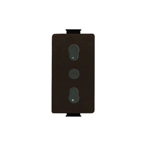 ENCHUFE HEMBRA 10/16A MATIX COLOR GRIS MORO 51805602 Bticino
