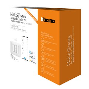 COMPLEMENTO STARTERKIT MATIX B/NETATMO INTERRUPTOR CONECTADO 1181402 Bticino