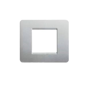 TAPA MATIX PLATA    2P 97332202 Bticino