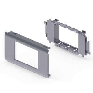 ADAPTADOR 3 MODULOS UNEX PARA MECANISMOS MATIX 65MM EN U24X 936450386 Unex