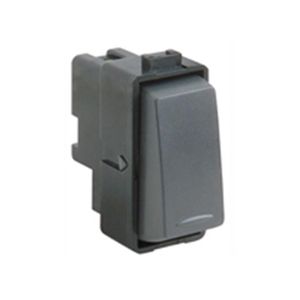 MODULO GENESIS CON PULSADOR N/A 16A 250V, NEGRO 730363 Schneider Electric