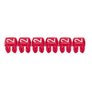 MARCA CAB3 4-6MM 2 ROJA 38232 (X TIRA 20 T3823204 Legrand