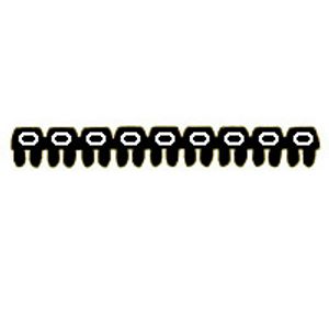 MARCA CAB3 4-6MM 0 NEGRO 38230 (X TIRA 2 T3823004 Legrand