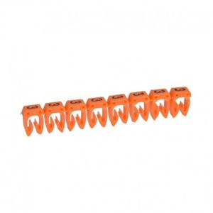 MARCA CAB3 0.5-1.5MM 3 NARANJO TIRA 30U. T3821304 Legrand
