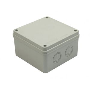 CAJA ESTANCA IP44, LIBRE DE HALOGENOS, 2 SALIDAS, 120X120X70MM, BEMIS 11235635 Bemis